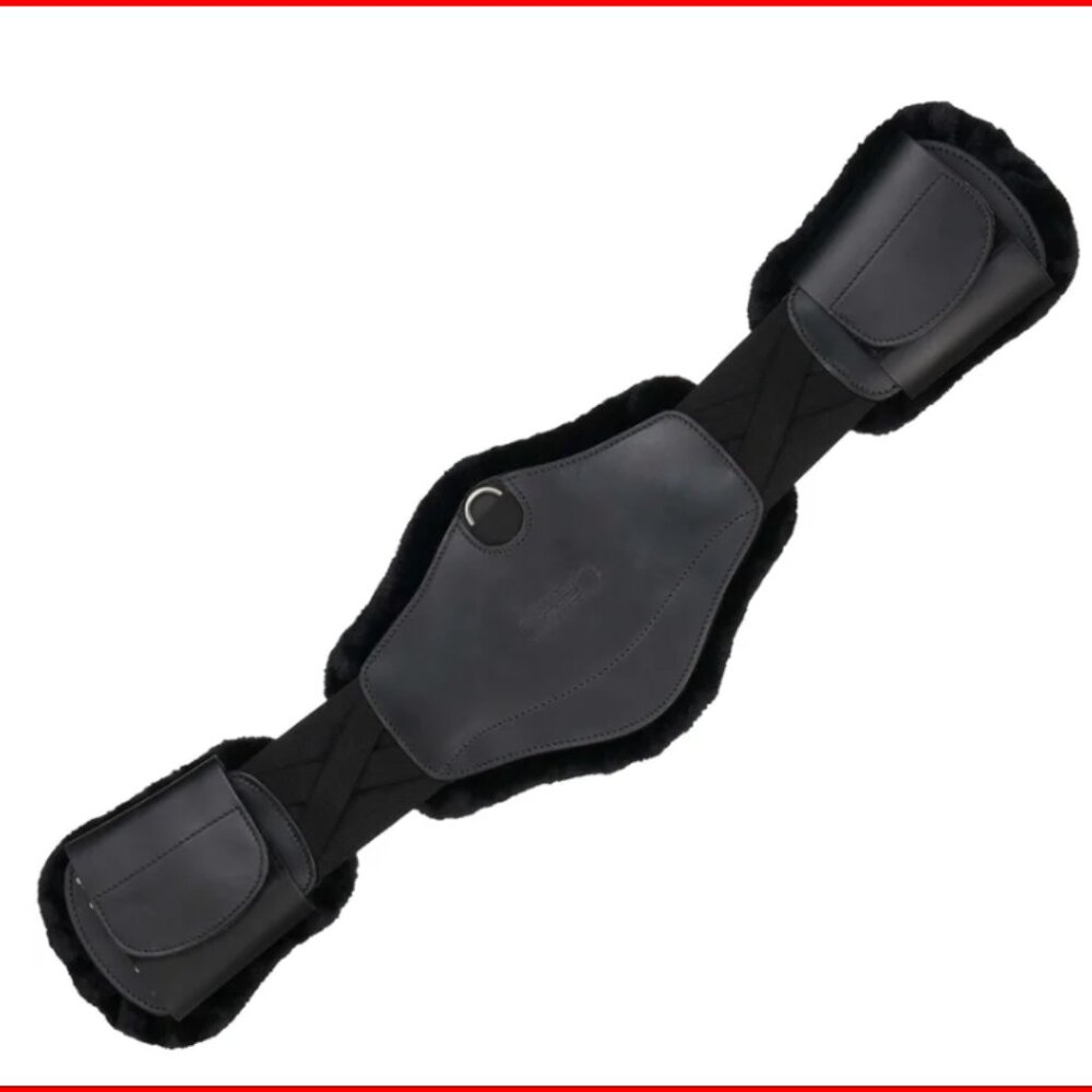 EUC. Black Correct Connect Pressure Relief Comfort Dressage Girth - 24